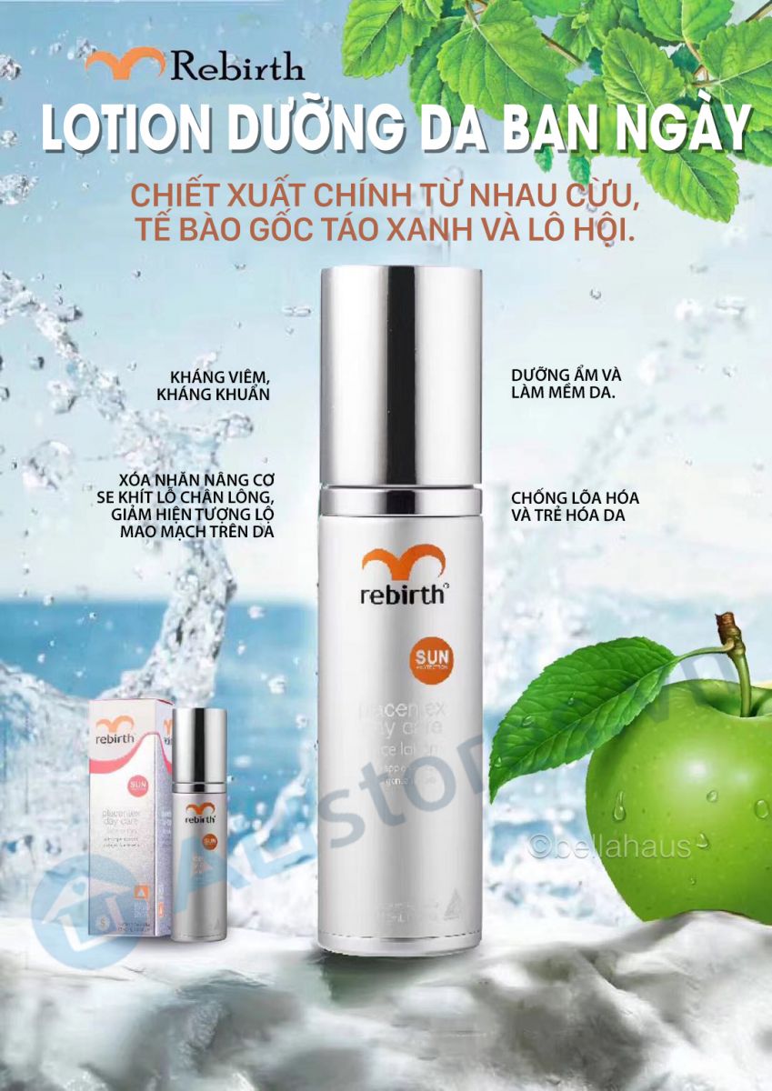 Rebirth Placentex Day Care Face Lotion (RM10) 50ml