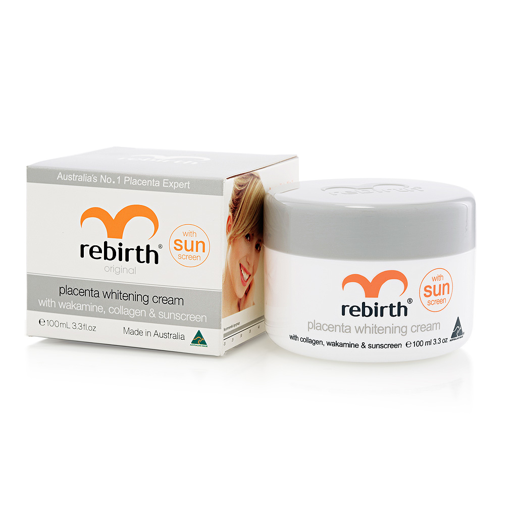 Kem dưỡng trắng da Rebirth Placenta Whitening Cream 100ml