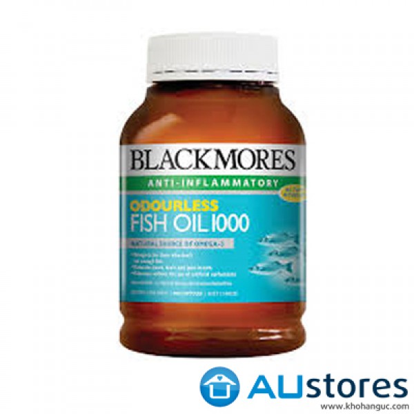 Blackmores Odourless fish oil 1000 400 viên