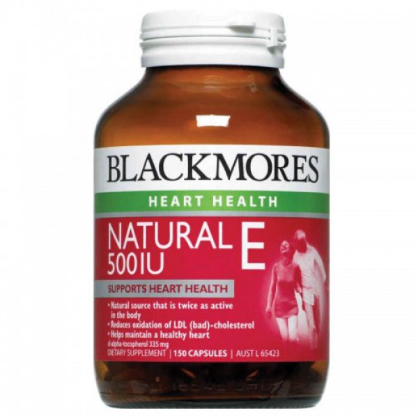  Vitamin E Blackmores Blackmores Natural Vitamin E 500IU 150 viên
