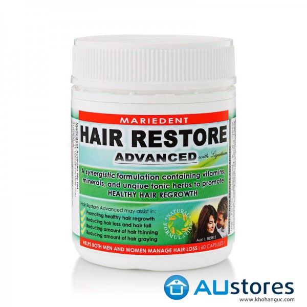 Viên Uống  Mọc Tóc Và Chống Rụng Tóc Mariedent Hair Restore Advanced