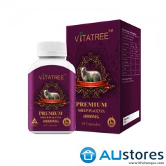Viên uống nhau thai cừu Vitatree Vitatree Premium Sheep Placenta 40000mg 60 viên