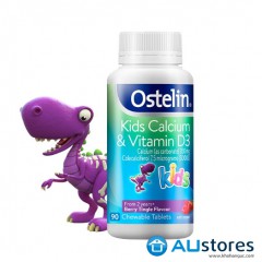 Canxi Ostelin Kids 90 Viên Bổ Sung Calcium Vitamin D Cho Bé Từ 2 Tuổi