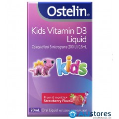 Vitamin D dạng nước cho trẻ từ 6 tháng Ostelin Infant Vitamin D3 Liquid