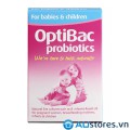 Men vi sinh Optibac Probiotics hồng 30 gói - Dành cho trẻ từ sơ sinh đến 12 tuổi, phụ nữ mang thai và cho con bú