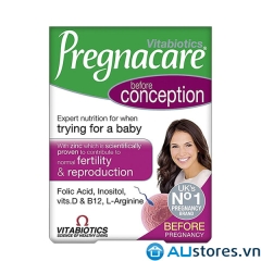 Vitabiotics Pregnacare before Conception 30 viên - viên uống tăng khả năng thụ thai