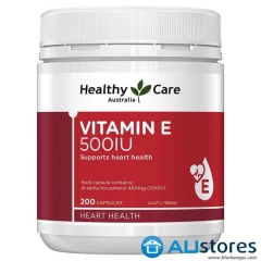 Healthy Care Vitamin E 500IU 200 viên 