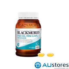 VIÊN UỐNG DẦU CÁ BLACKMORES ODOURLESS FISH OIL MINICAP 400 VIÊN