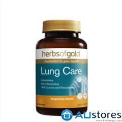 VIÊN UỐNG BỔ PHỔI HERBS OF GOLD LUNG CARE - THỰC PHẨM HỖ TRỢ VÀ TĂNG CƯỜNG SỨC KHỎE ĐƯỜNG HÔ HẤP