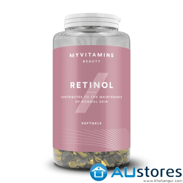 Viên nang mềm Myvitamins Retinol 90 viên (UK - Anh Quốc)