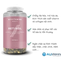 Viên nang mềm Myvitamins Retinol 90 viên (UK - Anh Quốc)