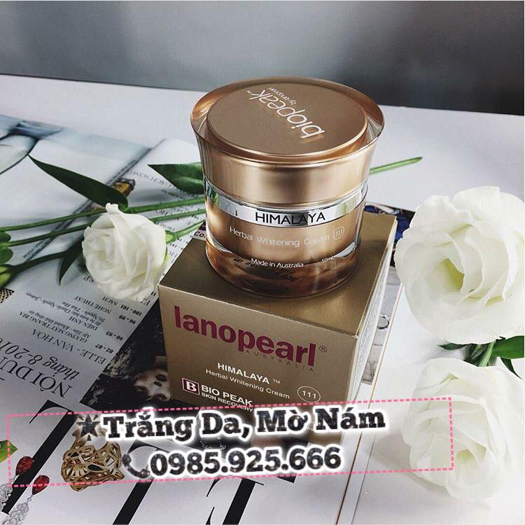 lanopearl himalaya herbal whitening cream