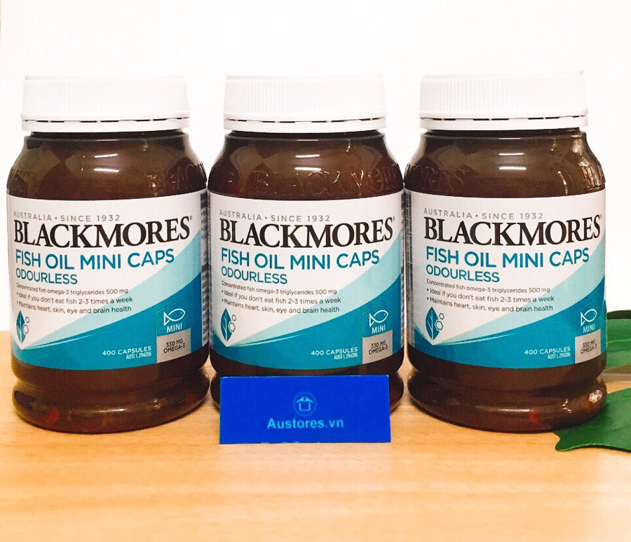 Review mới nhất về viên dầu cá fish oil blackmore của Úc 2021
