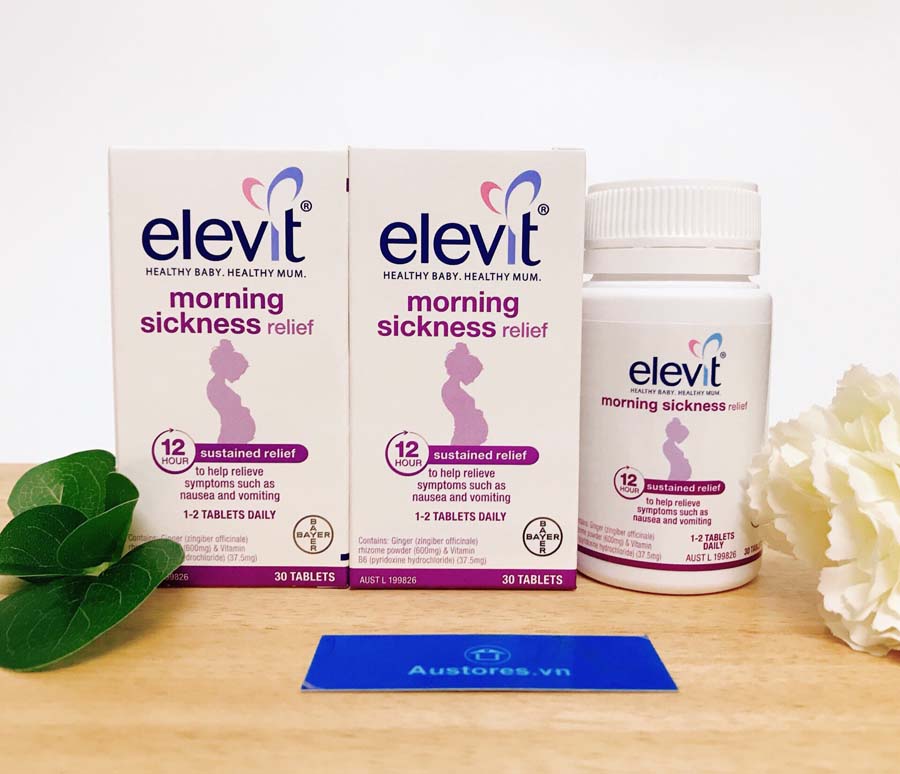 Elevit Morning Sickness Relief: Bí quyết vàng giúp mẹ bầu giảm tình trạng ốm nghén